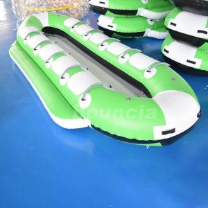 Quality 10 Persons Inflatable Banana Boat / Commercial Banana Boat Rider For Water Games wholesale