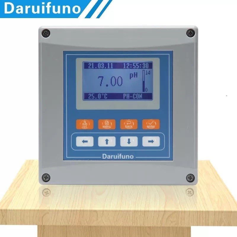 China Data Record Digital PH Meter With Two SPST Relays For Industrial Processing Control on sale
