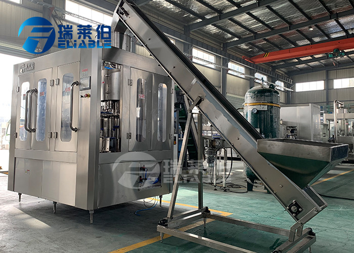 China Energy Efficient Beverage Filling Machine Washing , Filling , Capping Function on sale