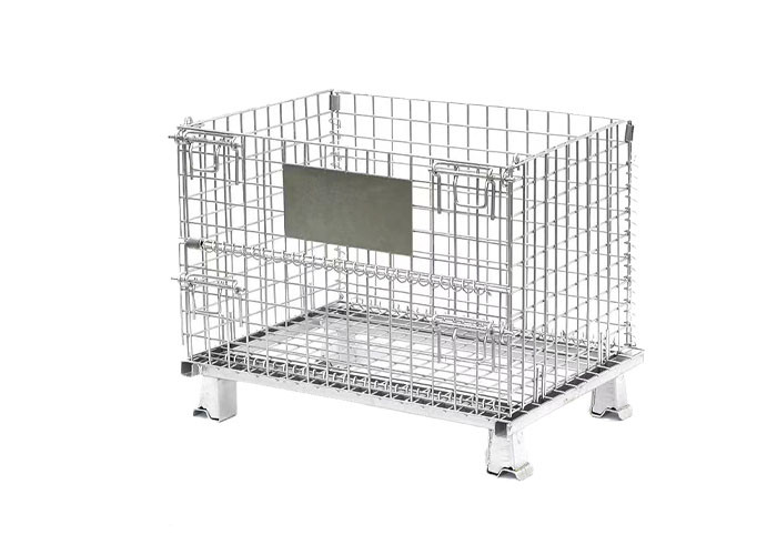 Buy cheap Turnover Box Ss304 Foldable Wire Mesh Cage Alkali Resistant Metal Butterfly from wholesalers