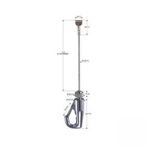 Quality Adjustable Hook Cable Suspension Kits For Picture Hanging Systems YW86477 wholesale