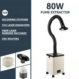 China Microcomputer Control Soldering Station Fume Extractor 70W For Hair Salon on sale