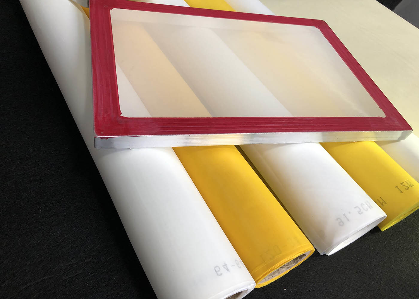 Quality 48*58CM Silk Screen Aluminum Frame With 200 Mesh Screen Printing Equipment wholesale
