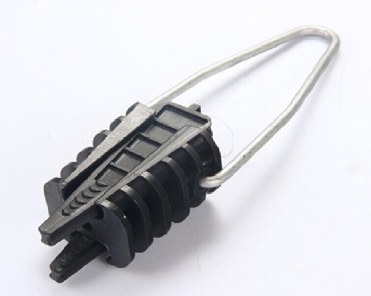 China 6KN ADSS Cable Fittings , Optical Fiber Cable Anchor Clamp Type PA01 PA02 PA05 on sale