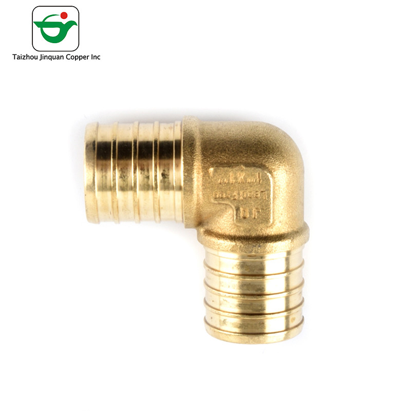 Hygienic Copper 90 Degree Elbow Push Fit Fitting Anti Corrosion for sale