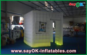 China Inflatable Photo Booth Rental Event Decorative Inflatale Lighting Photo Booth Equipment For Rental on sale