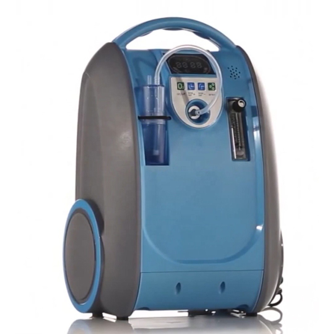 China 5.4 Kgs Portable Oxygen Concentrator High Flow 1L 5L Alarm Lithium Battery on sale