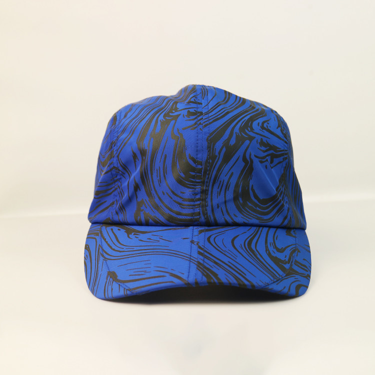 Buy cheap OEM/ODM sublimation pattern Breathable 100% polyester Running Hats Dry Fit Sport from wholesalers