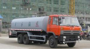 Quality Dongfeng 6x4 20000L 210hp Water Bowser Truck Double Back Bridge wholesale