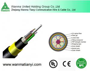 China Optical Fiber Cable ADSS / Power Optical Cable adss optical cable on sale