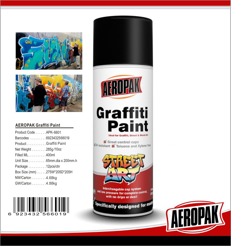 China Quick Drying 400ML Purple Montana Spray Paint , Chemical Graffiti Art Spray Can  on sale