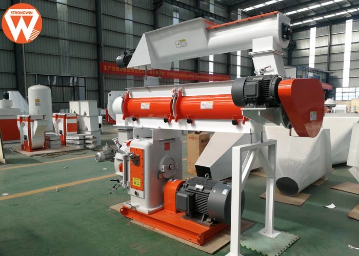 Quality 150kw Pellet Production Equipment , Stable Performance Farm Industry Feed Pellet Plant wholesale