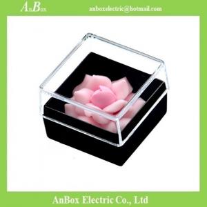 Quality 16*16*1cm Poly Styrene Transparent Plastic Box With Cover wholesale
