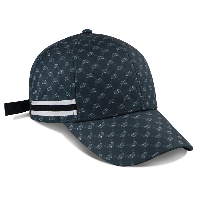 Quality BSCI Custom Structured Baseball Cap Strap Sublimation Printing wholesale