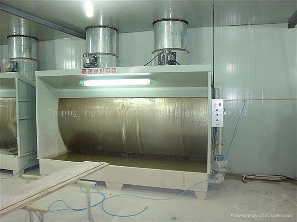 China KX-SP3200B water based paint spray booth on sale