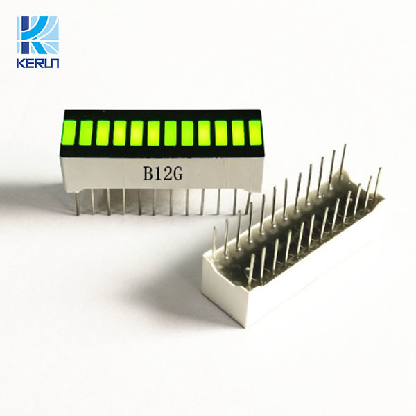 Quality Yellow Green 12 Segment Led Light Bar Display Common Anode For Electronic Controller wholesale