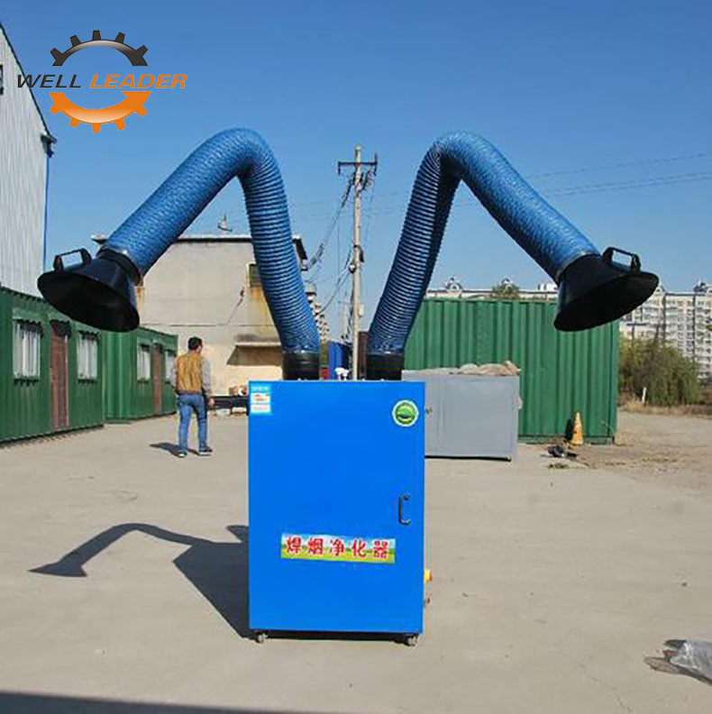 China Automatic Dust Cleaning Welding Fume Extractor , Welding Smoke Eater Portable on sale