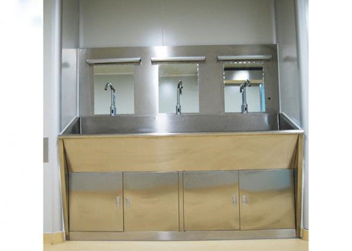 Quality 3 Mirrors Hand Washing Bathroom Basin Cabinets With Three Positions wholesale