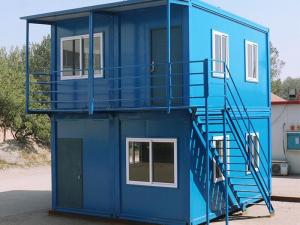 Quality Two Story Container House Prefabricated Homes Hot Dip Galvanised Paint wholesale
