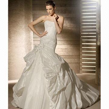 Quality 2012 Classical Design Taffeta Wedding Dress wholesale
