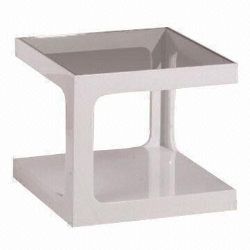 Quality End table with MDF and high glossy painting wholesale