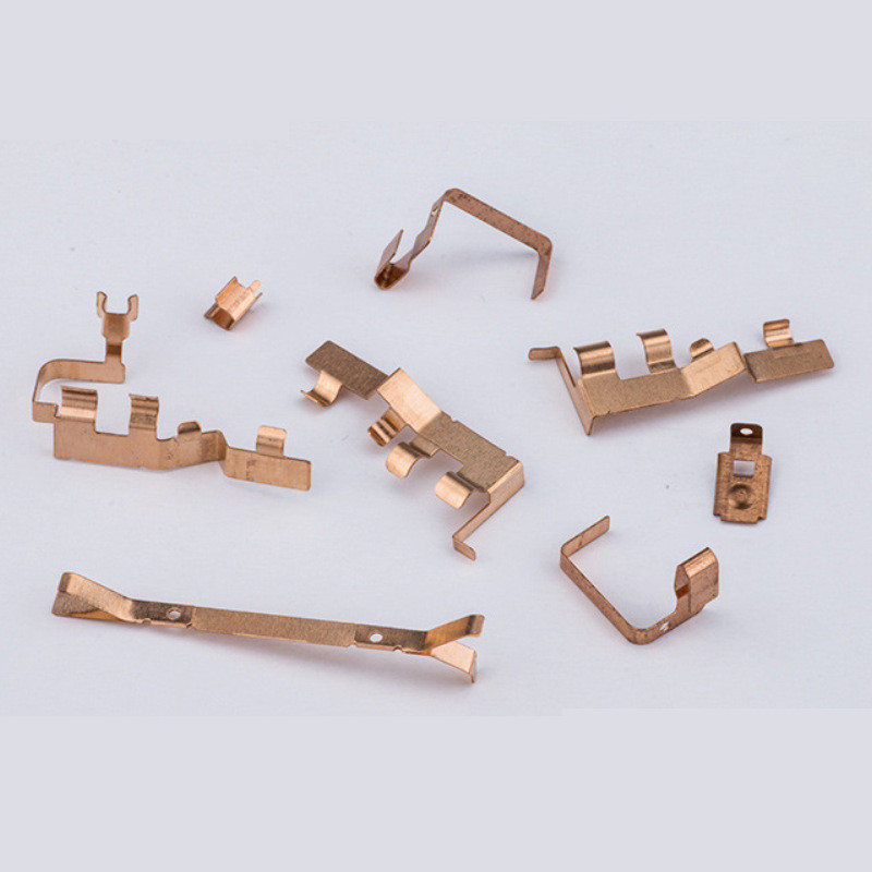 Quality Metal Copper Stamping Parts For Electrical Brass Components Silver Contact Rivet For Switch wholesale