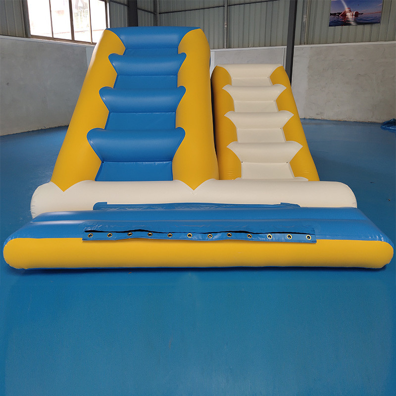 Quality Commercial Inflatable Ladder With 0.9mm PVC Tarpaulin For Water Sport Games wholesale