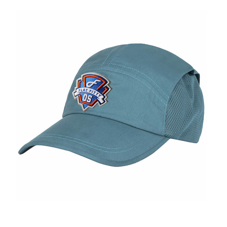 Quality Professional Nylon Waterproof Running Hat , Personalized Cycling Baseball Cap wholesale