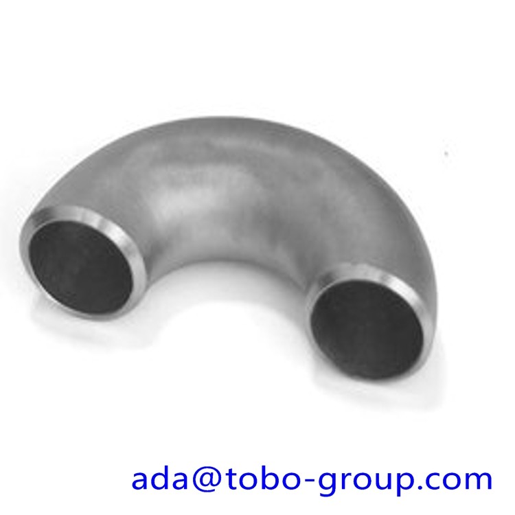 Quality 3LPE Coating Stainless Steel Elbow , Beveled Ends 180 Degree Pipe Elbow wholesale