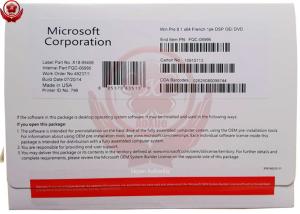 Quality Original 32/64 bit Windows 8.1 Pro OEM one DVD & Key Code License wholesale