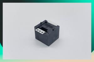 Quality Small RJ45 Modular Jack Vertical Shielded SMT With Solder Tab 8P8C Top Entry WR-MJ 634108185321 wholesale