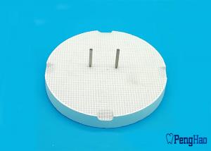 Dental Lab Round Honeycomb Firing Tray Ceramic Material Made CE / ISO Certified