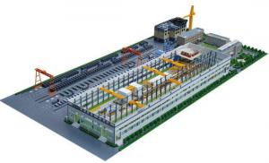China CMT PC Building Materials Projects Precast Concrete Plant / Production Line on sale