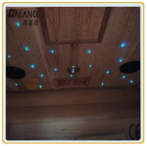 China DIY Fiber optic Sauna room lighting Kits with solid end glow fiber on sale