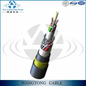 China ADSS Fiber Optic Cable Self-Supporting outdoor fiber optic side glow cable for Power Transmission Line on sale