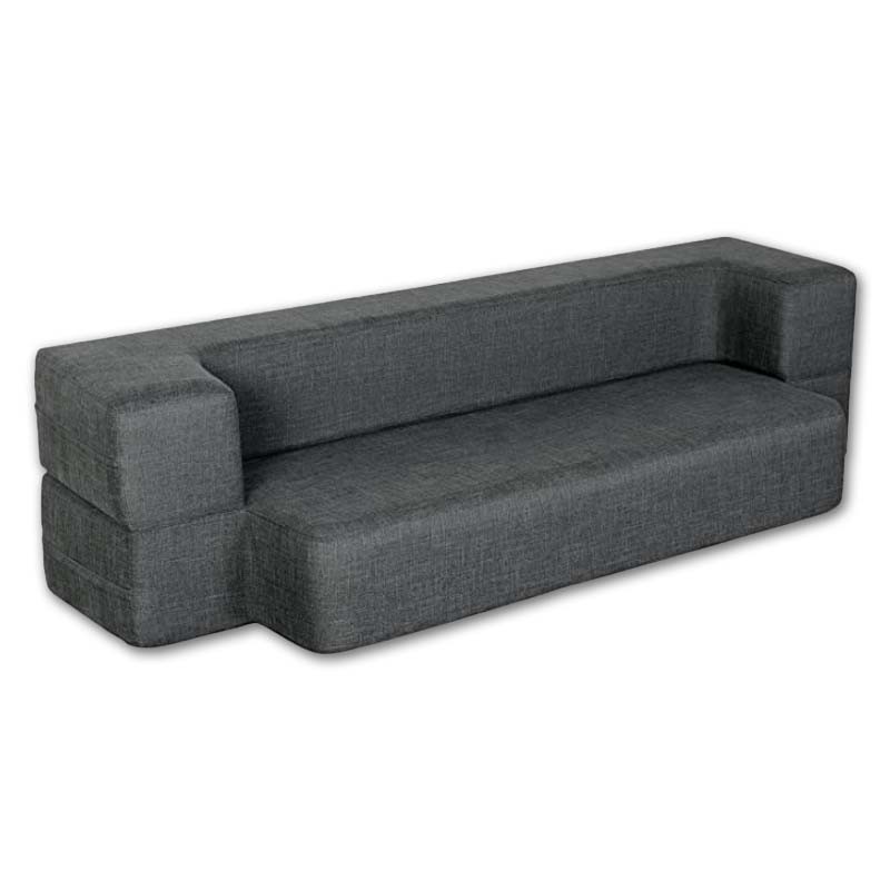 China 75 L Folding Sofa Bed Couch Memory Foam Washable Cover Futon Sleeper Sofa on sale