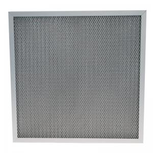 China Washable Furnace Corrugated Aluminum 250℃ Pre Air Filter on sale