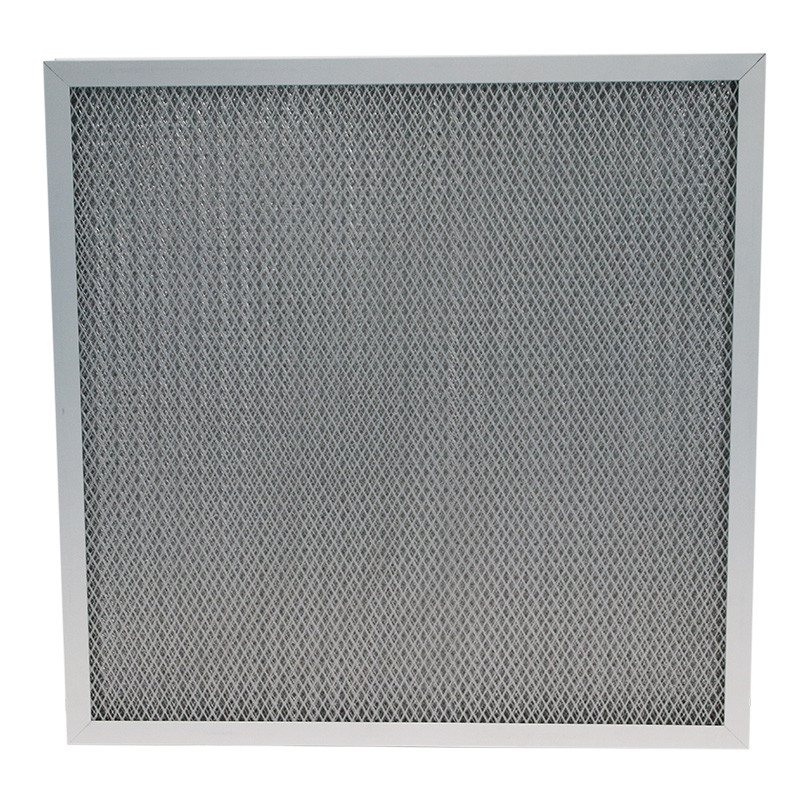 Cheap Washable Furnace Corrugated Aluminum 250℃ Pre Air Filter for sale