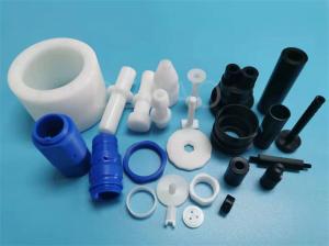 China Rapid POM Plastic Delrin Parts CNC Milling Machining White Black Blue on sale