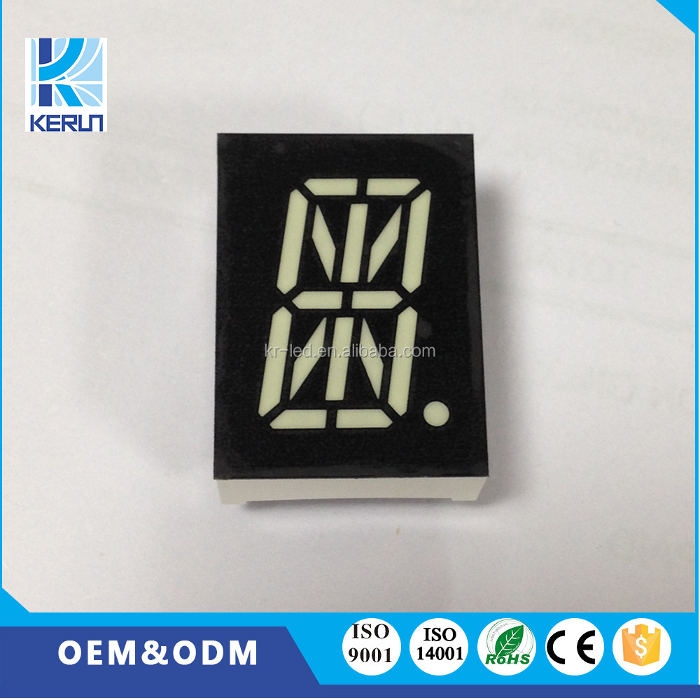 Quality 0.8 Inch 16 Segment Display Module Common Anode For Time Zone Clocks wholesale