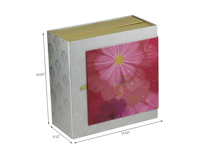 China Cute Stock Rigid Setup Boxes , Magnet Cube Decorative Cardboard Boxes For Gifts  on sale