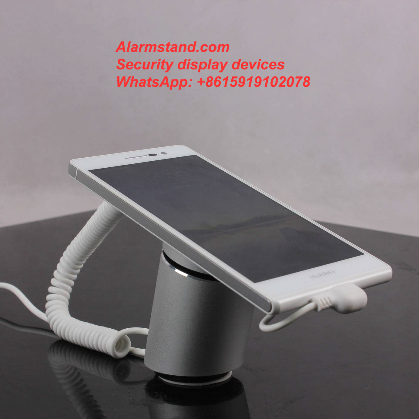 Quality COMER Universal Tablet Security Holder Chargeable mobile phone display stand anti-theft device retail wholesale