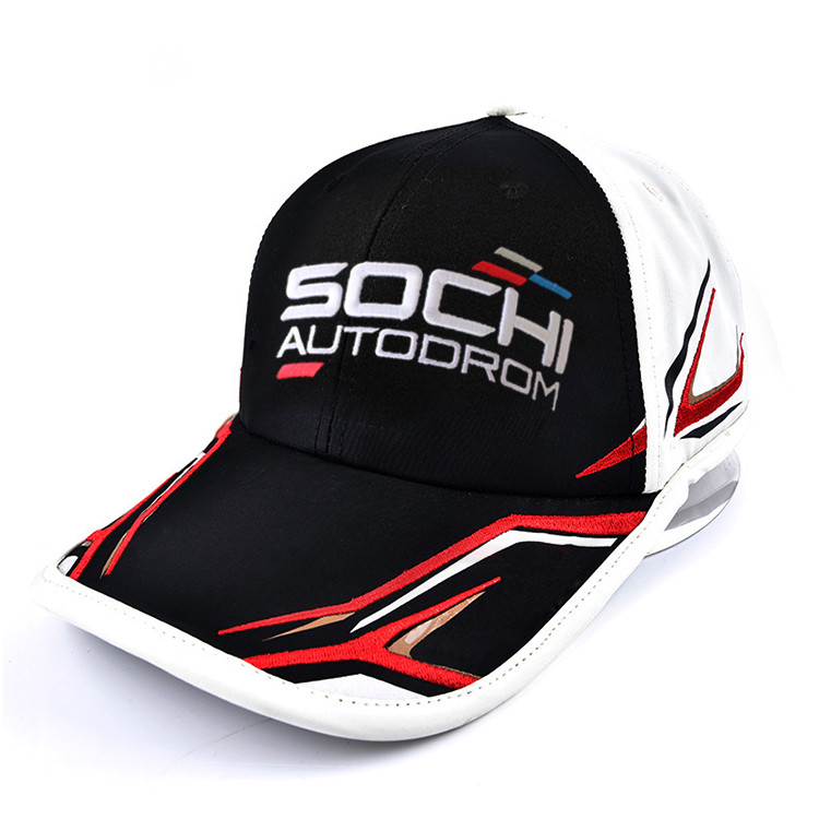 Quality OEM ODM Design Racing Baseball Caps , Polyester Custom Team Baseball Caps wholesale