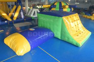 Quality 0.9mm Durable PVC Tarpaulin Inflatable Jumping Platform With Blob wholesale
