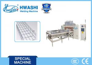 China Cable Tray Welded Wire Mesh Welding , Basket cable making machine on sale