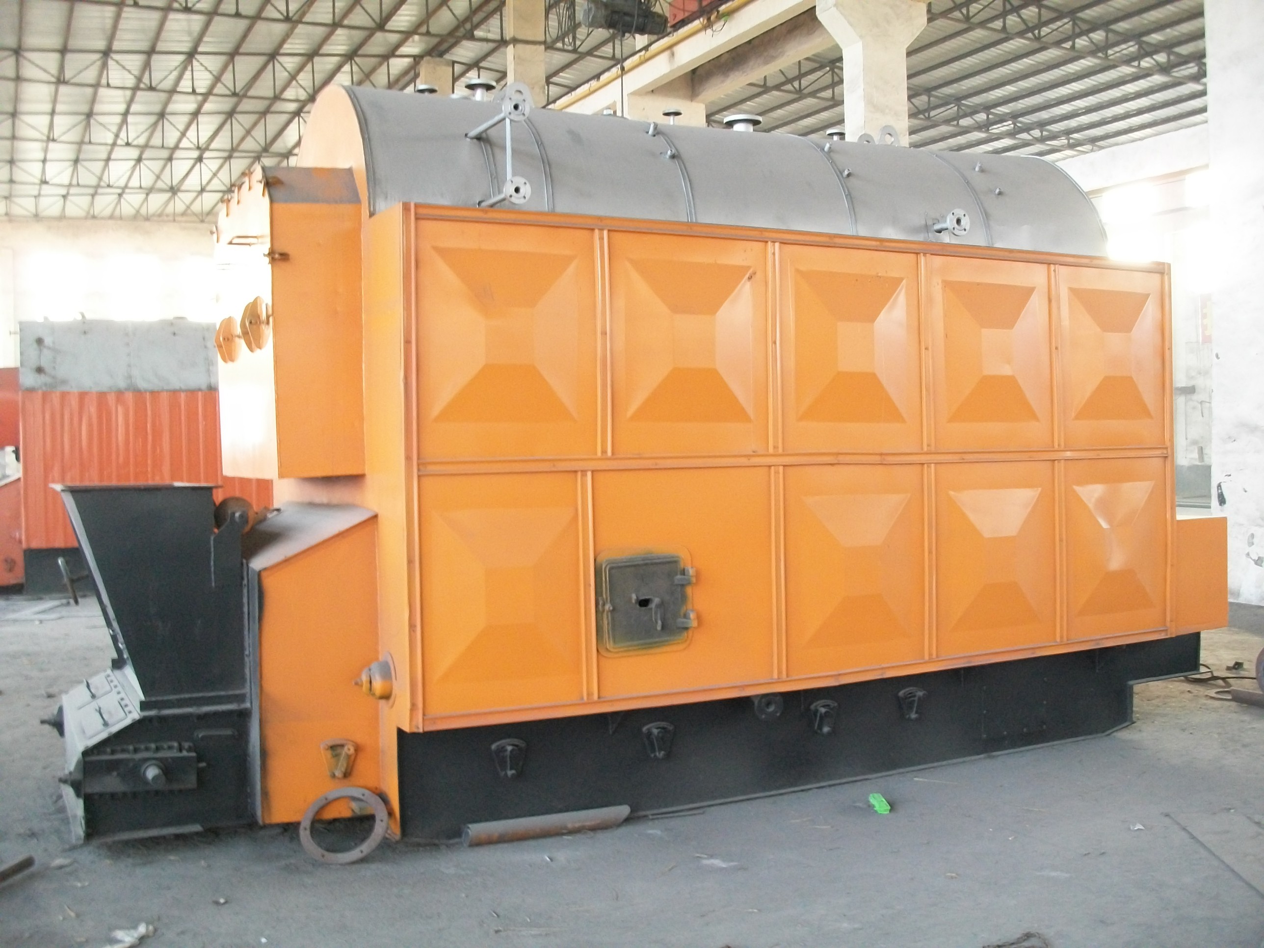 Quality Water Heating Chain Grate Wood Fired Steam Boiler For Petrochemical , 15 Ton wholesale