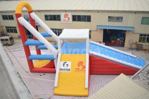 Quality Commercial Grade Water Sports Inflatables Jumping Tower For Lake wholesale
