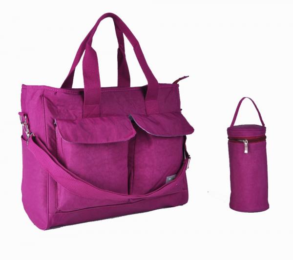 Cheap Elegant Purple Adult Diaper Nylon Bag of hemeibags