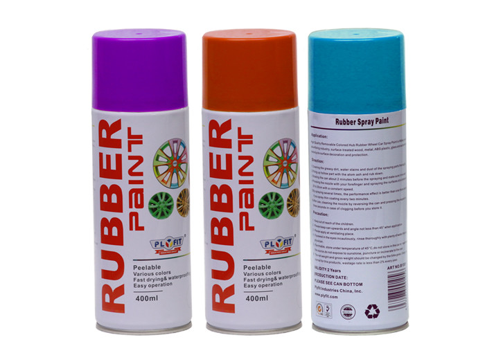 Quality Abrasion Resistance Silicon Based Aerosol Spray Paint Liquid Rubber Spray wholesale