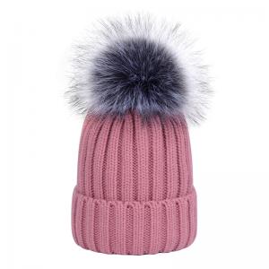 Quality Mixed Color Girls Knit Beanie Hats Creative Design OEM / ODM Available wholesale